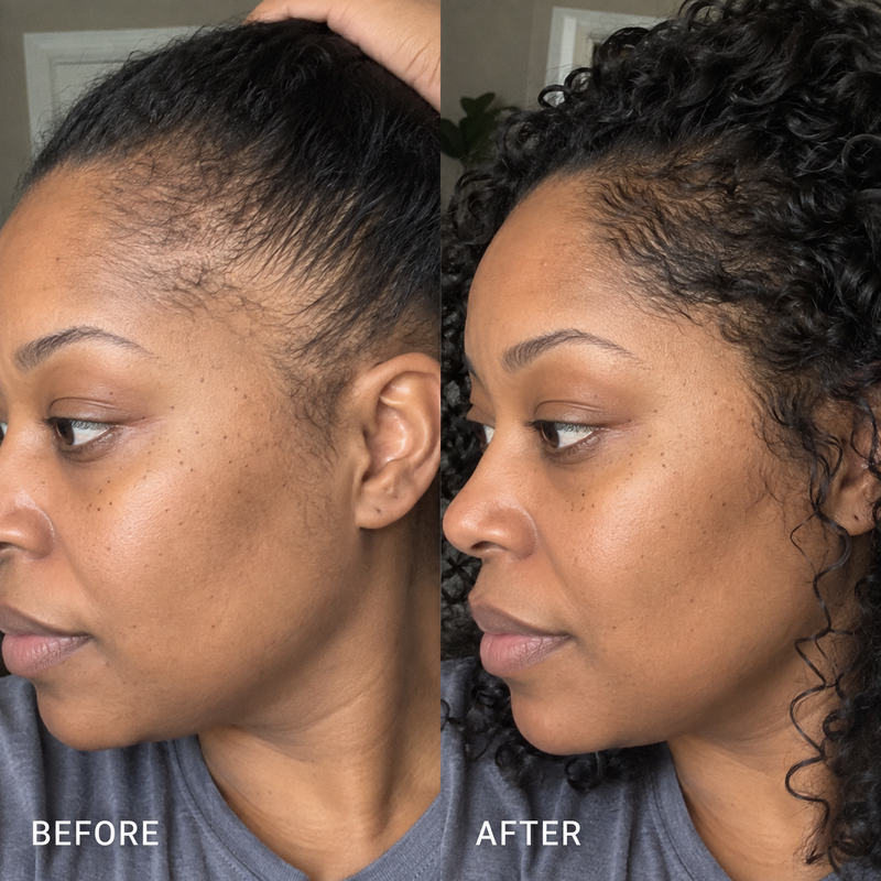 Private design sample hair care photo